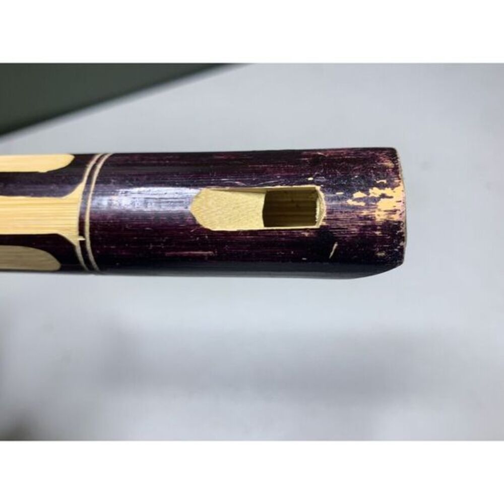 Vintage walata Grande LTDA Carved‎ Wood Flute Bolivia - Picture 8 of 8